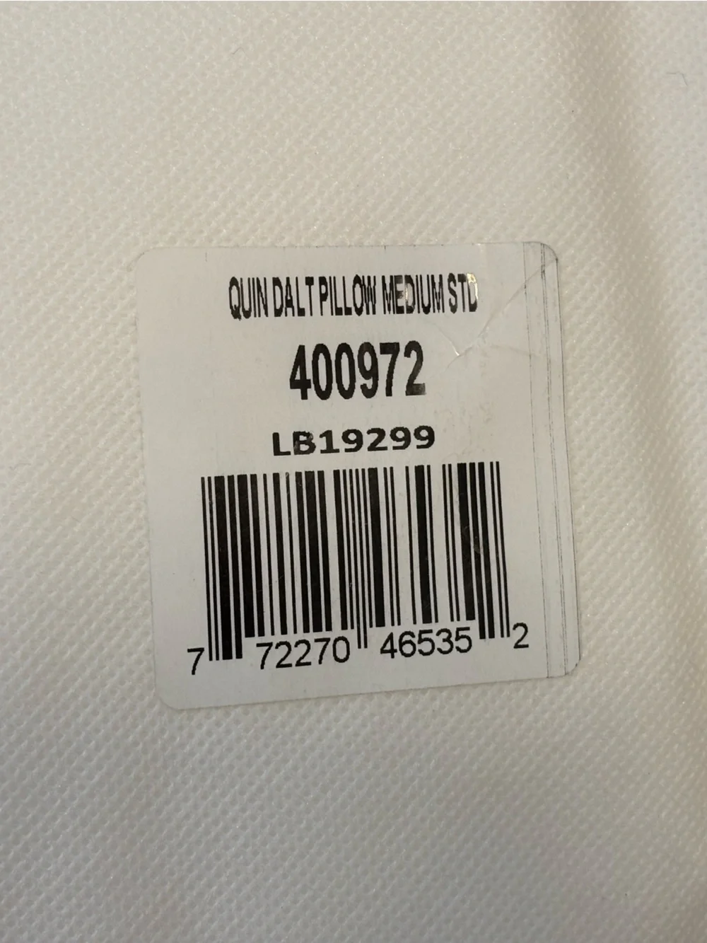 Quince Premium Down Alternative Pillow Standard Medium